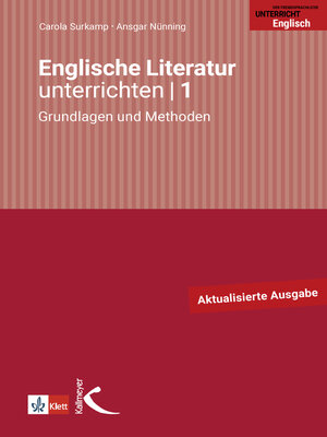 cover image of Englische Literatur unterrichten 1
